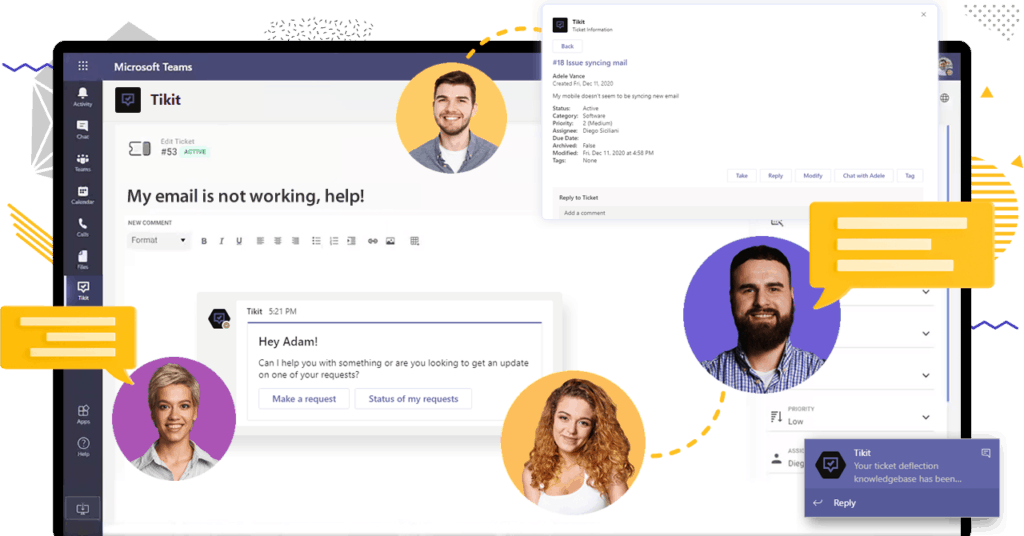 Why Microsoft Teams is an Ideal Help Desk Application and How to Start Using It Tikit.AI