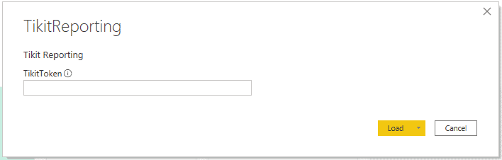 Step 5: How to Create a Ticketing Dashboard in Microsoft Teams using Power BI - Open Power BI Template with Power BI Desktop