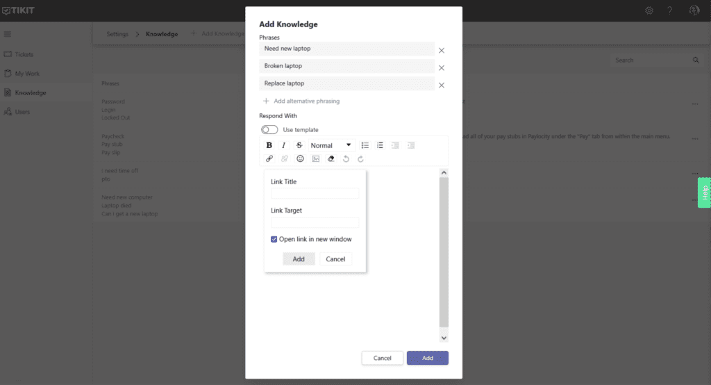 Get Microsoft Teams Ticketing System Tikit Ai Get Microsoft Teams Ticketing System Tikit Ai