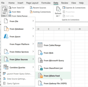 Connect Excel to Tikit step 2